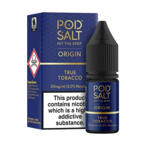 POD SALT ORIGIN TRUE TOBACCO 10ML Price in Pakistan