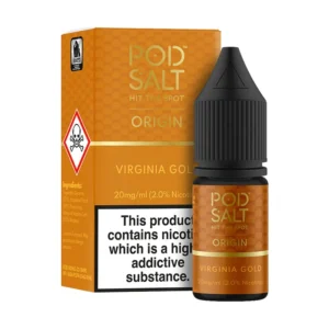 POD SALT ORIGIN VIRGINIA GOLD 10ML Price in Pakistan